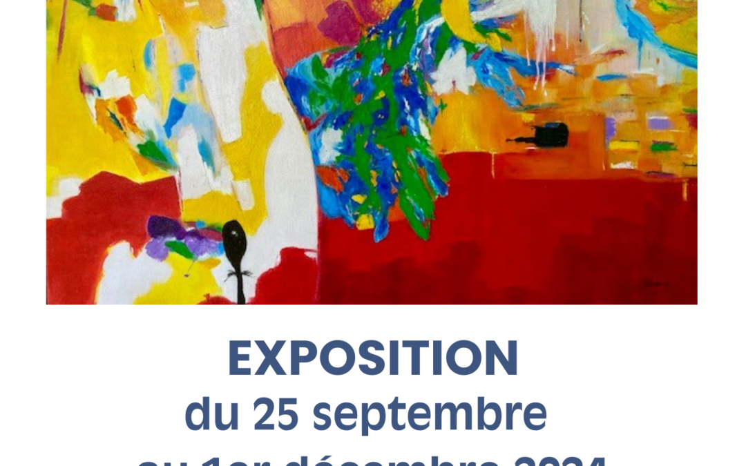 Eliane Caddoux – Vernissage lundi 4/11 à 16h30