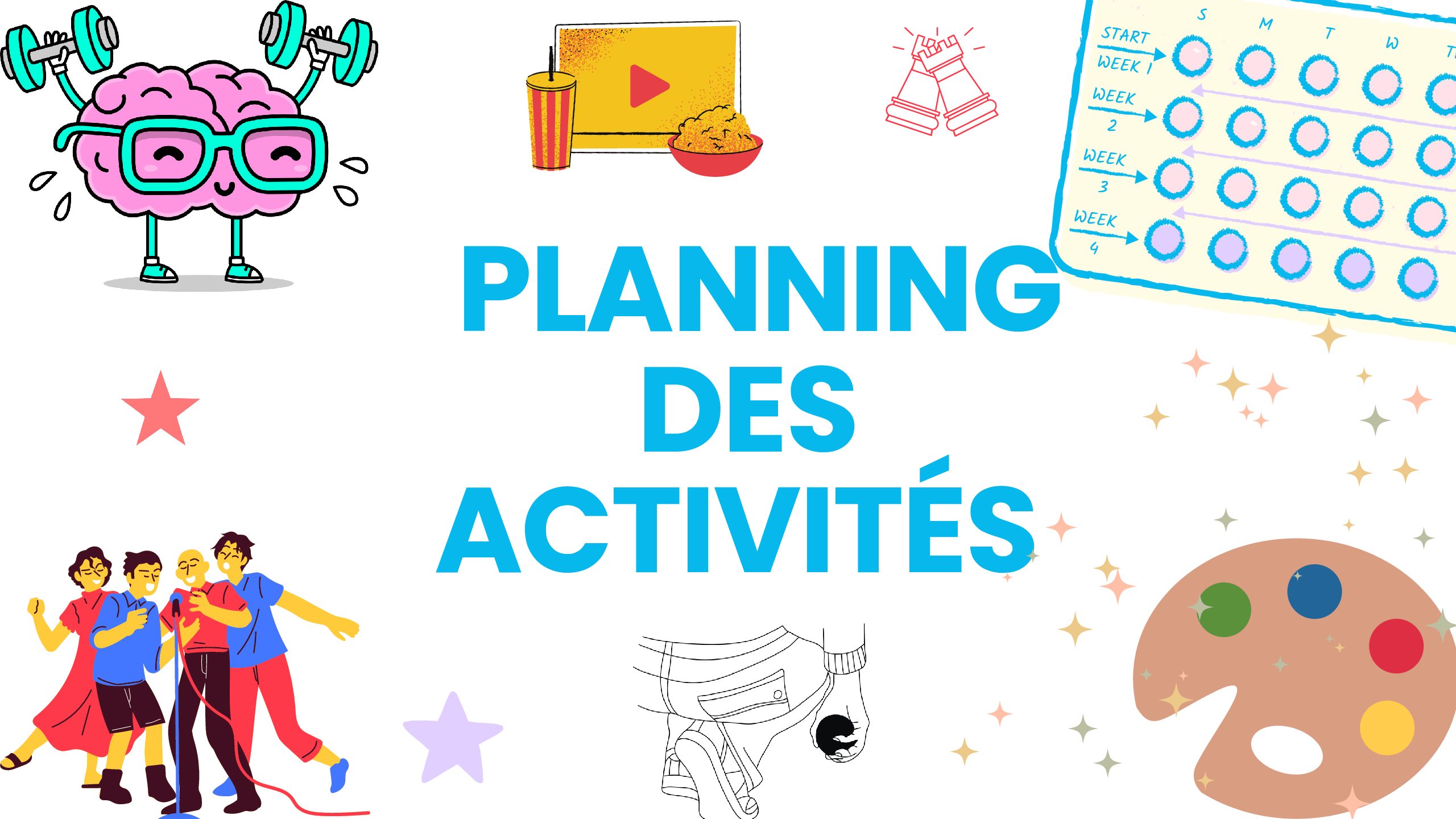 Planning Animation du 15 au 21 Septembre
