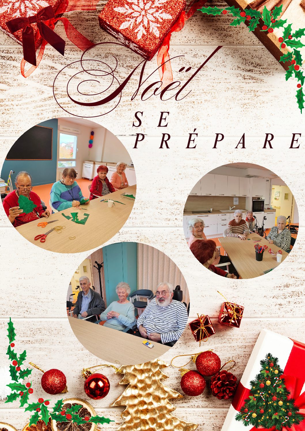 Au Clos, l’heure est aux préparatifs de Noël